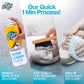 Foam-Based Footwear Cleaner (Free Cleaning Brush) (Pack of 2)