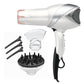 REVLON Infrared Ionic Hair Dryer with Diffuser & Concentrator, 2 Speed Settings, Blow Dryer with Tourmaline Technology for Frizz Control, 1875 Watt Power for Fast Drying, Suitable for All Hair Types