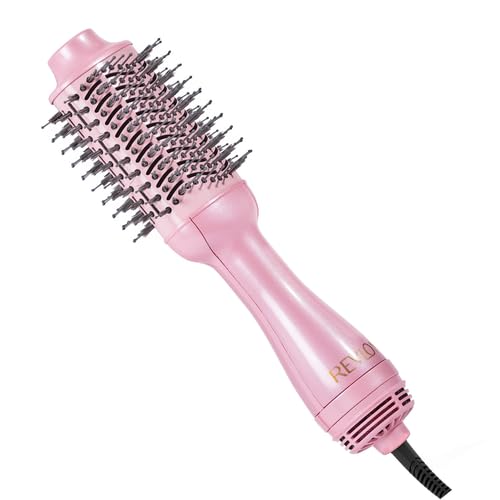 REVLON One Step Volumizer Plus Hair Dryer and Styler | More Volume, Less Damage, and More Styling Control for Easy and Fast Salon-Style Blowouts, Plus Travel Friendly (Black)