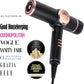 ELLA BELLA® Professional Ionic Hair Dryer with Diffuser • Negative Ion Blow Dryer • Suitable All Hair Types • Intelligent Heat Control & Rapid Drying Speeds • Lightweight Design • Low Noise Technology