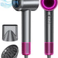 Hair Dryer, 160000RPM with 500M Ionic Negative, Blow Dryer with Diffuser, Fast Drying Hairdryer for Women and Men, Thermo-Control Lightweight Quiet for Curly Hair, Home Travel Salon