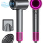 Hair Dryer, 160000RPM with 500M Ionic Negative, Blow Dryer with Diffuser, Fast Drying Hairdryer for Women and Men, Thermo-Control Lightweight Quiet for Curly Hair, Home Travel Salon