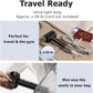 Mini Hair Dryer, Ultra Lightweight 267g Compact Travel Hair Dryer, Ionic Blow Dryer with 500M Negative Ions & NTC Heat Control, 110,000 RPM Brushless Motor High Speed Hair Dryers