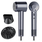 aowoka Hair Dryer, 160000 RPM Professional High Speed Ionic Blow Dryer 500 Million Negative Ions & Heat-Control & Low Noise Hairdryer for Faster Drying, No Heat Damage, Travel with Diffuser（Grey）