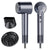 aowoka Hair Dryer, 160000 RPM Professional High Speed Ionic Blow Dryer 500 Million Negative Ions & Heat-Control & Low Noise Hairdryer for Faster Drying, No Heat Damage, Travel with Diffuser（Grey）