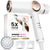 ELLA BELLA® Professional Ionic Hair Dryer with Diffuser • Negative Ion Blow Dryer • Suitable All Hair Types • Intelligent Heat Control & Rapid Drying Speeds • Lightweight Design • Low Noise Technology