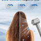 Hair Dryer, 160000 RPM High-Speed Ionic Blow Dryer with Magnetic Diffuser, Fast-Drying Hair Dryer for Women, 500M Negative Ions Frizz Control, Low-Noise Hairdryer for Home & Salon