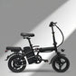 Electric Bike 48V Battery, Brushless Motor, 15-20MPH, Folding Electric Bicycle for Adults, Lightweight Commuter E-Bike with Removable Lithium Battery, Suitable for Urban Commuting, The Best Choice for A Gift, Easy Assemble, Portable Compact Design
