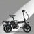 Electric Bike 48V Battery, Brushless Motor, 15-20MPH, Folding Electric Bicycle for Adults, Lightweight Commuter E-Bike with Removable Lithium Battery, Suitable for Urban Commuting, The Best Choice for A Gift, Easy Assemble, Portable Compact Design