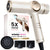 ELLA BELLA® Professional Ionic Hair Dryer with Diffuser • Negative Ion Blow Dryer • Suitable All Hair Types • Intelligent Heat Control & Rapid Drying Speeds • Lightweight Design • Low Noise Technology