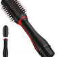 REVLON One Step Volumizer Plus Hair Dryer and Styler | More Volume, Less Damage, and More Styling Control for Easy and Fast Salon-Style Blowouts, Plus Travel Friendly (Black)