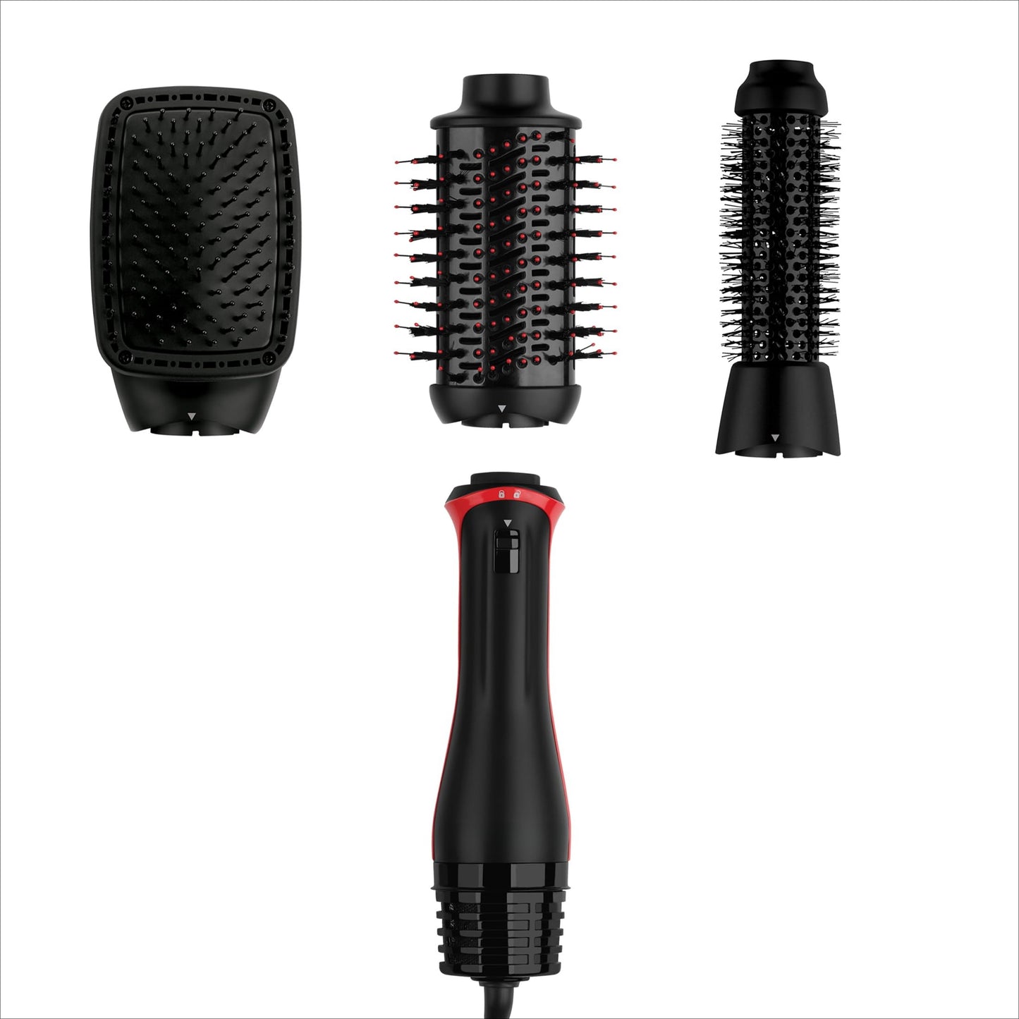 REVLON One Step Volumizer Plus Hair Dryer and Styler | More Volume, Less Damage, and More Styling Control for Easy and Fast Salon-Style Blowouts, Plus Travel Friendly (Black)